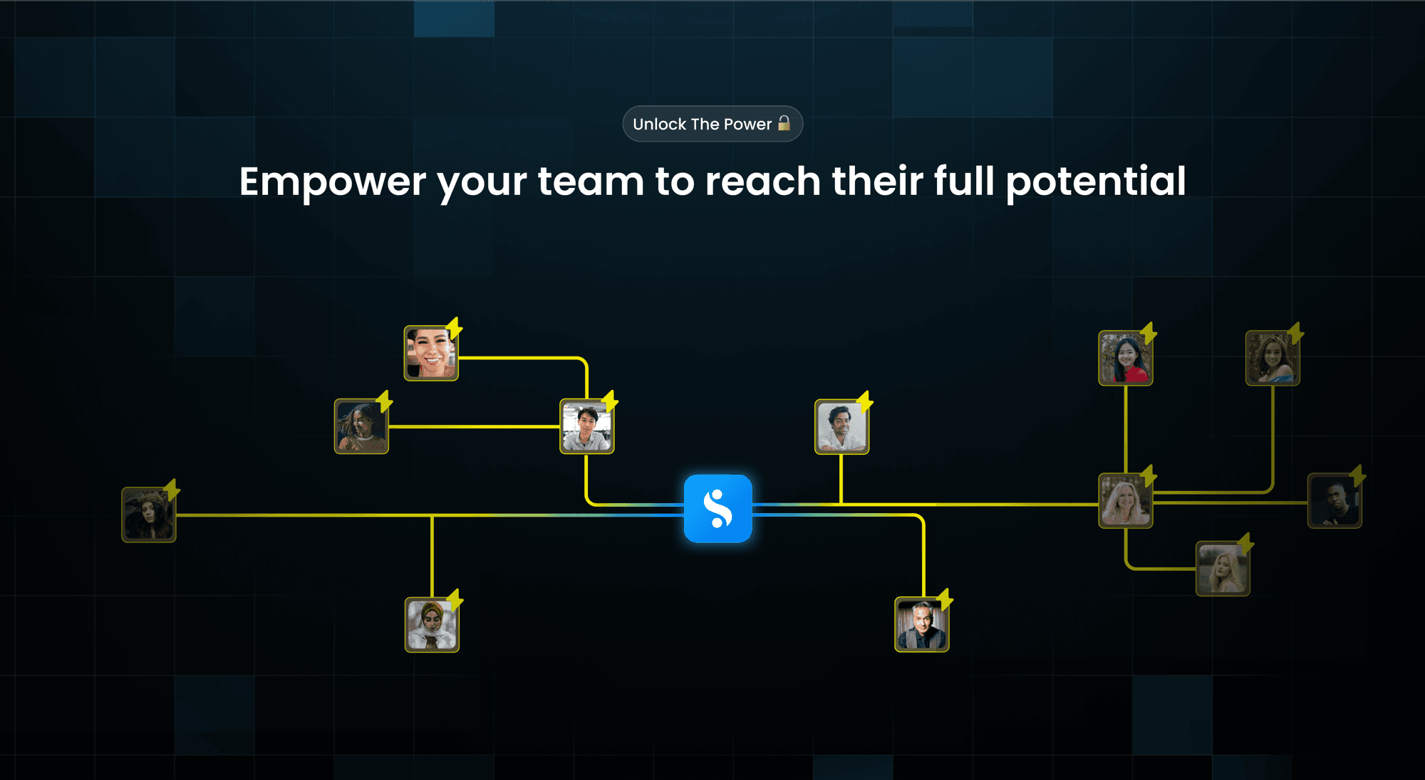 Empower your team to reach their full potential — SkillOps network diagram